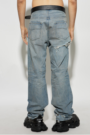 Balenciaga Jeansy z efektem `vintage`