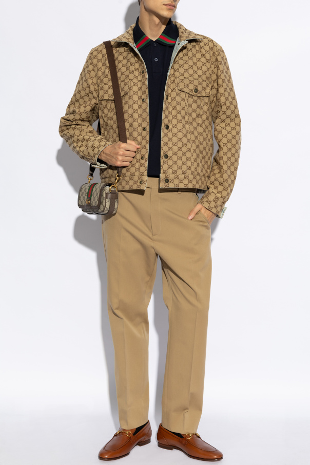 Gucci Trousers with Web belt