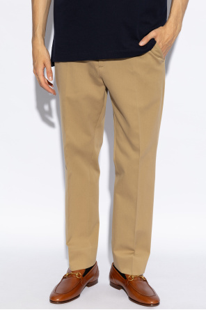 Gucci Trousers with Web belt