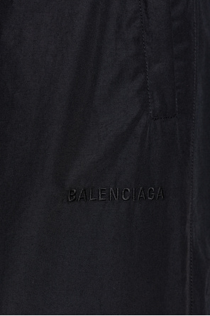 Balenciaga Ortalionowe spodnie o luźnym kroju