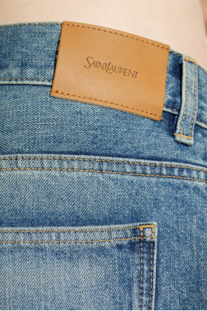 Saint Laurent Jeans with logo