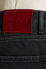 Gucci BLACK Jeans with logo