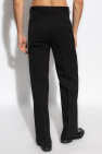 Gucci BLACK Wool pants with crease