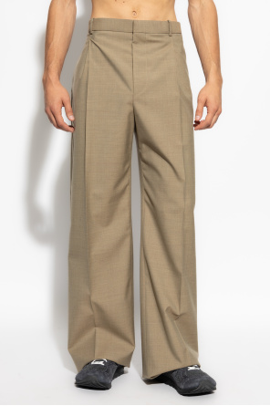 Bottega Veneta Wool trousers with crease