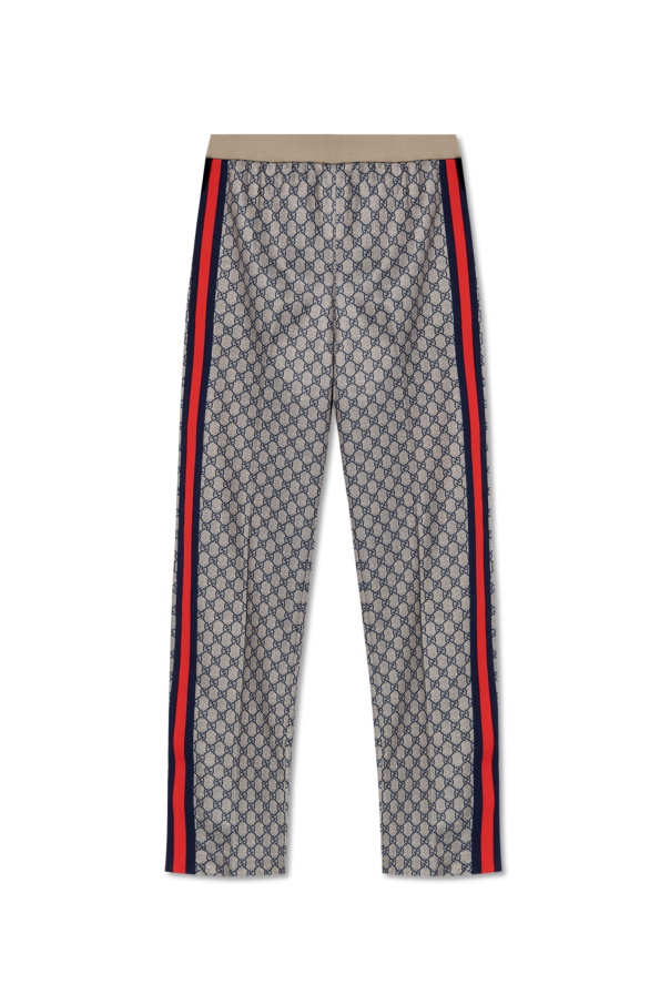 Gucci Monogram trousers