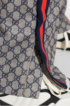 Gucci Monogram trousers