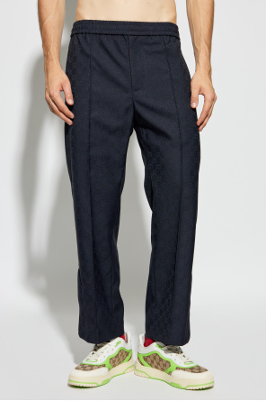 Gucci Monogram trousers