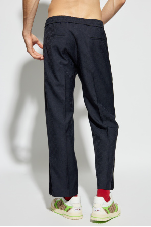 Gucci Monogram trousers