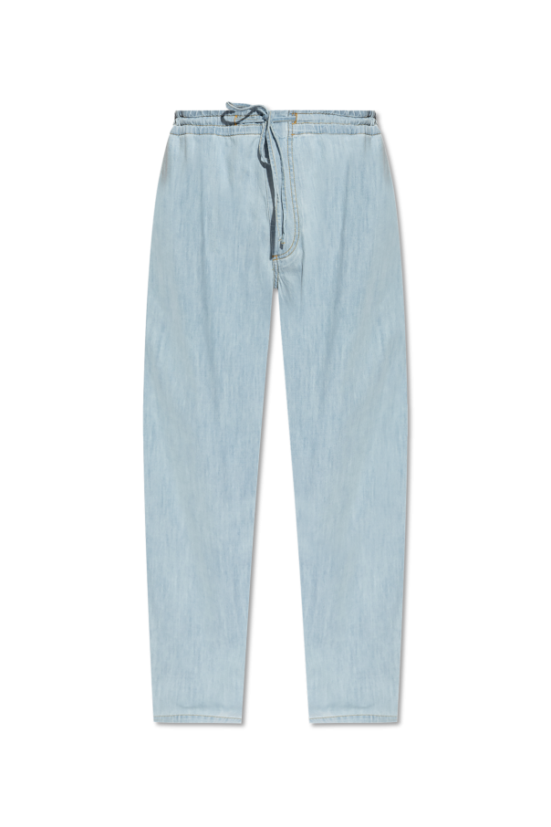 Bottega Veneta Jeansowe spodnie o luźnym kroju