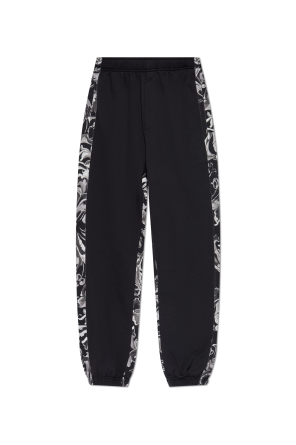 Sweatpants with "barocco" print od Versace Jeans Couture