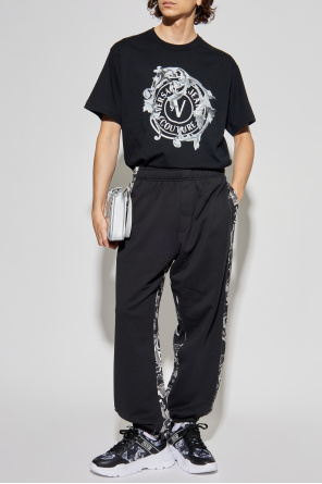 Sweatpants with "barocco" print od Versace Jeans Couture