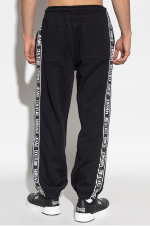 Versace Jeans Couture Pantalones de chándal con logo estampado