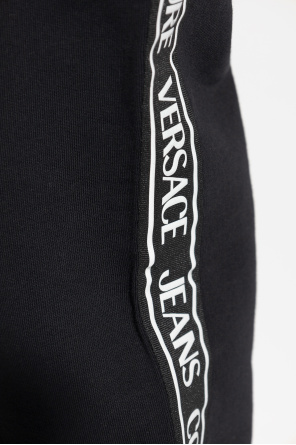 Versace Jeans Couture Pantalones de chándal con logo estampado
