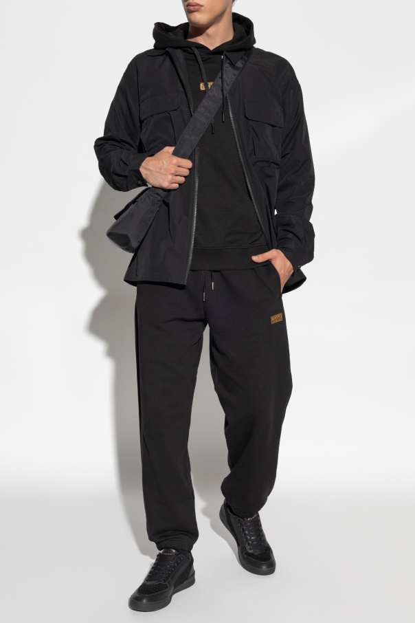 Versace Jeans Couture Pantalones deportivos con aplicación de logo