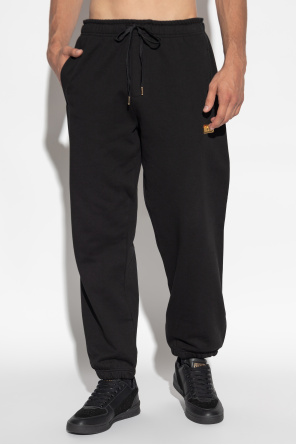 Versace Jeans Couture Pantalones deportivos con aplicación de logo