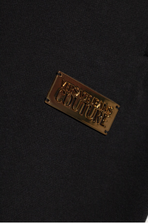 Versace Jeans Couture Pantalones deportivos con aplicación de logo