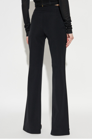Versace Jeans Couture Flared trousers with slit