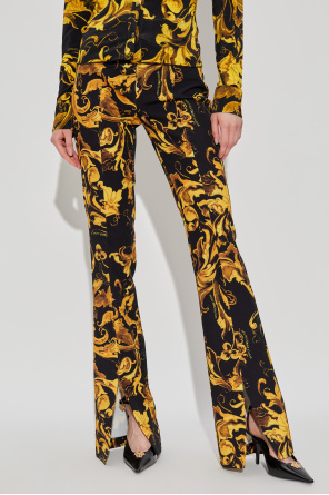 Versace Jeans Couture Schlaghosen mit Schlitz