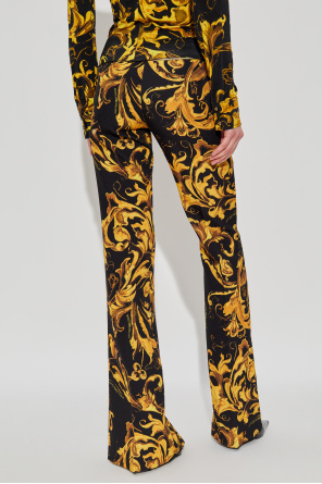 Versace Jeans Couture Schlaghosen mit Schlitz