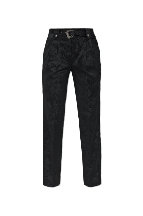 Trousers with 'barocco' motif