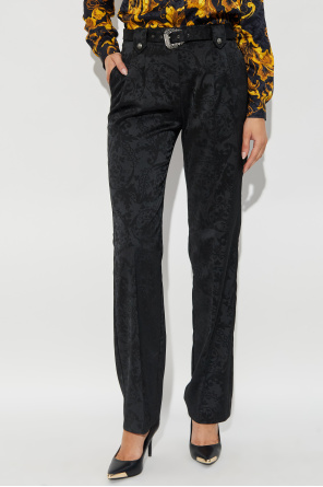 Versace Jeans Couture Trousers with 'barocco' motif
