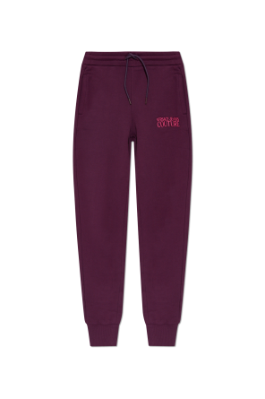 Sweatpants with embroidered logo