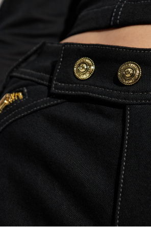 Versace Jeans Couture Jeans with sewn-in zips in the legs