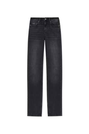 Straight-leg jeans