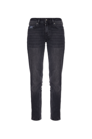 Vaqueros con logo od Versace Jeans Couture
