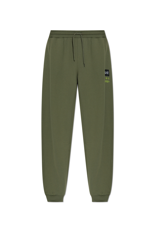 Sweatpants with logo patch od EA7 Emporio Armani