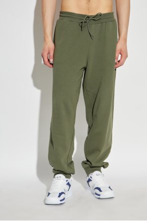EA7 Emporio Armani Sweatpants with logo patch
