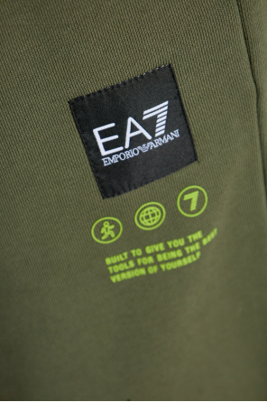 EA7 Emporio Armani Sweatpants with logo patch
