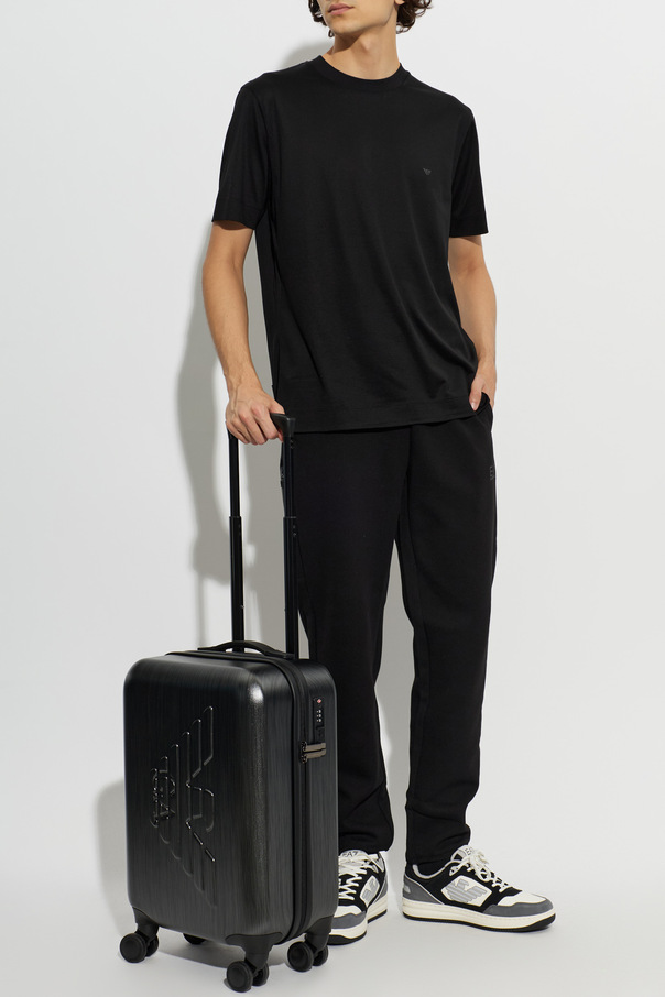 EA7 Emporio Armani Sweatpants with printed logo