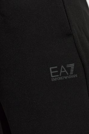 EA7 Emporio Armani Sweatpants with printed logo