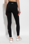 EA7 Emporio Armani BLACK Leggings from the Sustainability collection