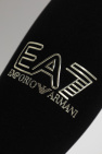 EA7 Emporio Armani BLACK Leggings from the Sustainability collection