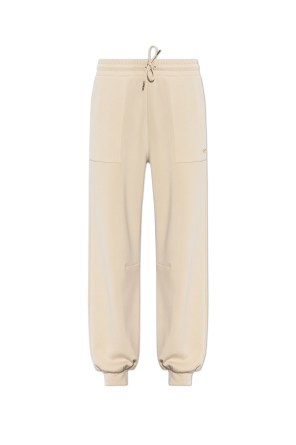 Pantalones de chándal con puños en las perneras