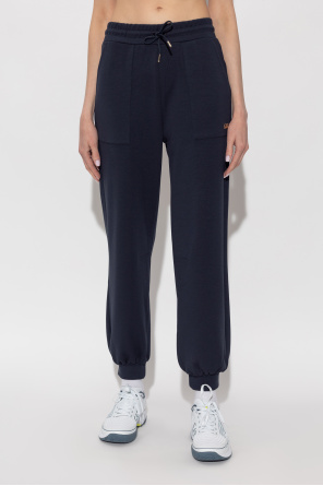 EA7 Emporio Armani Sweatpants with ribbed cuffs