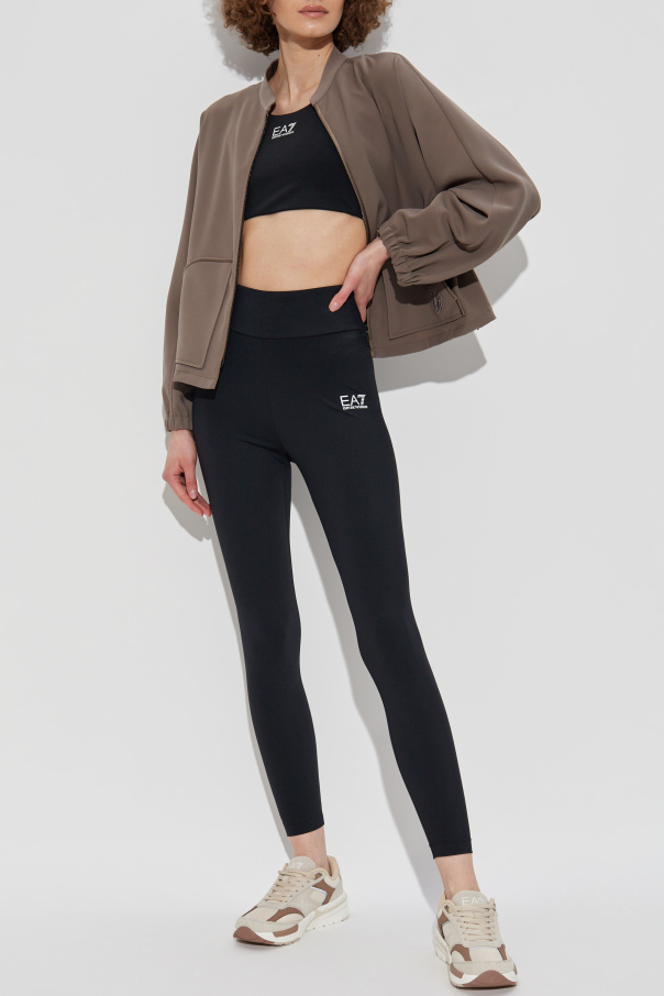 EA7 Emporio Armani Training leggings with printed logo