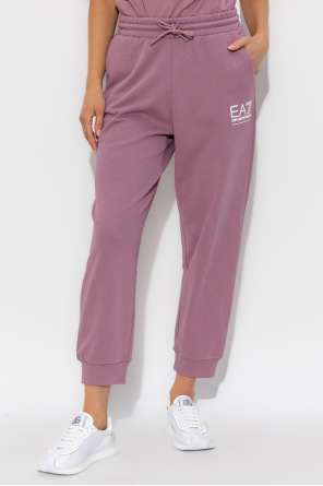 EA7 Emporio Armani Spodnie dresowe z kolekcji `Sustainability`