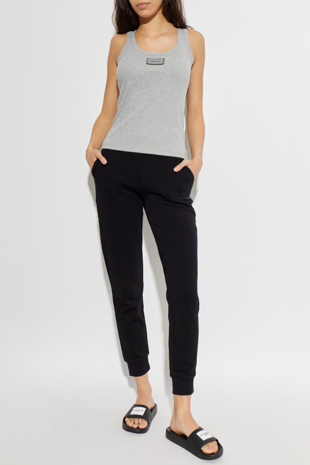 EA7 Emporio Armani Sweatpants with logo