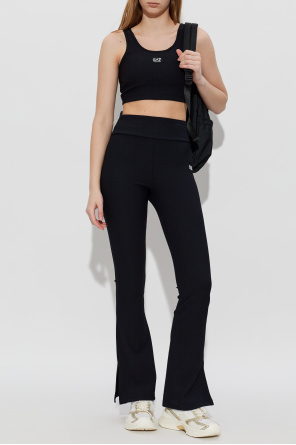 Plissierte hose mit ausgestellten beinen od EA7 Emporio Armani