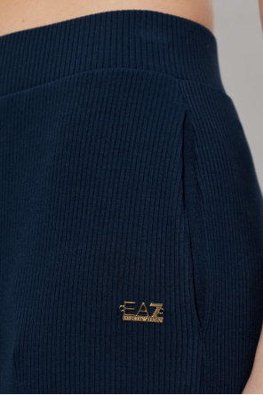 EA7 Emporio Armani Pantalones de pierna acampanada
