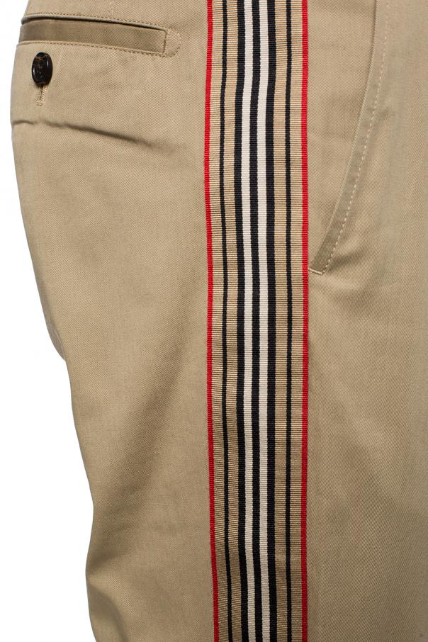 Burberry Side-stripe trousers | Men's 