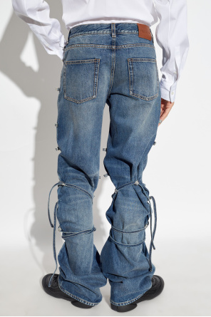 Alexander McQueen Jeans with Laces