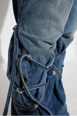 Alexander McQueen Jeans with Laces