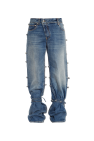 Alexander McQueen BLUE Jeans with Laces
