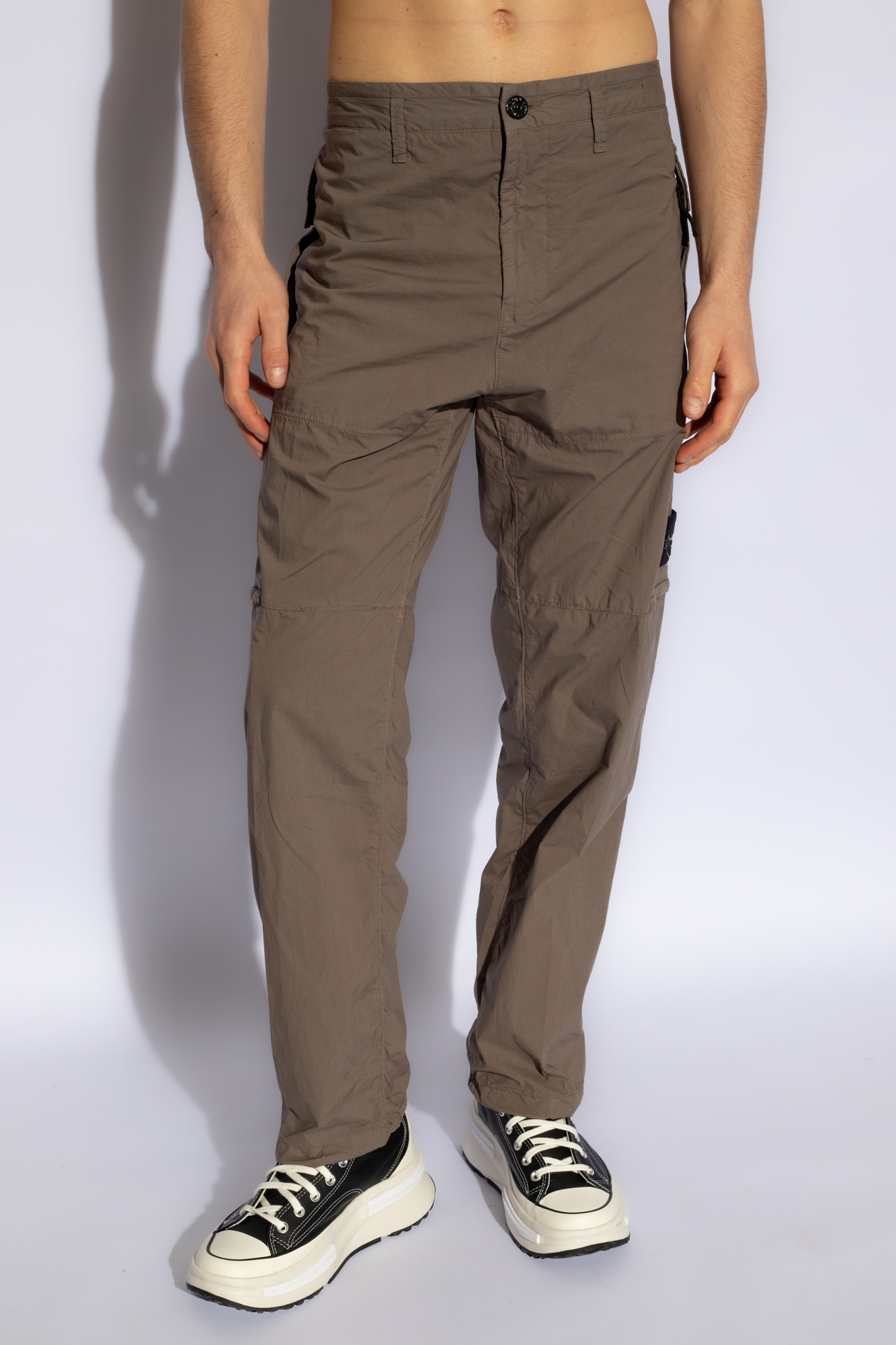 Stone Island Trousers with logo