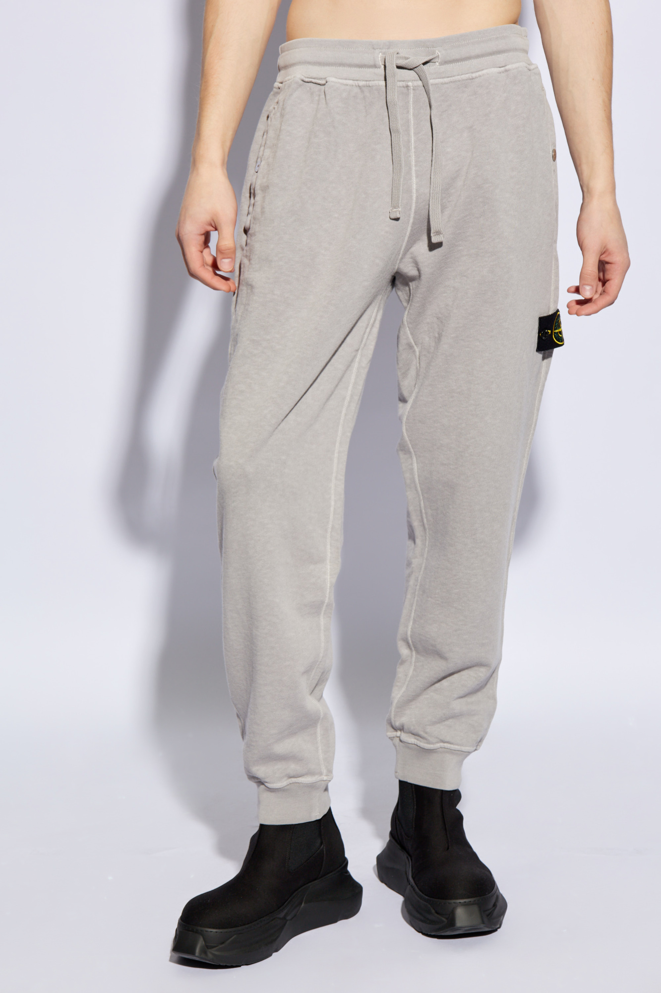 Stone Island Sweatpants with patch