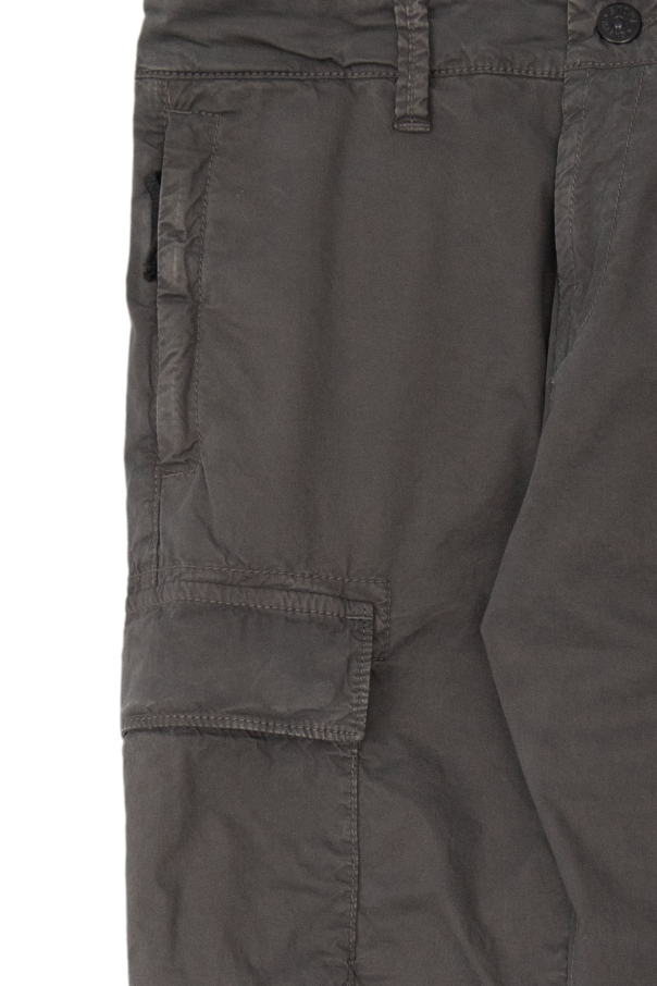 Stone Island Kids Lapin trousers with logo
